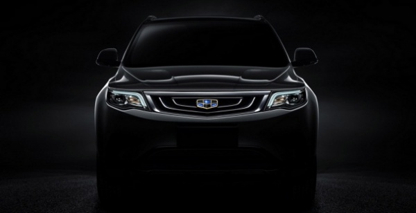 Geely показала дизайн нового кроссовера