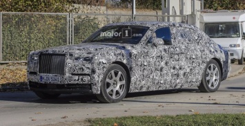 В сети появилось видео с тестов Rolls-Royce Phantom