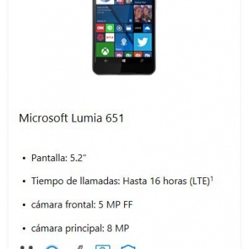 В Сети показали таинственный смартфон Microsoft Lumia 651