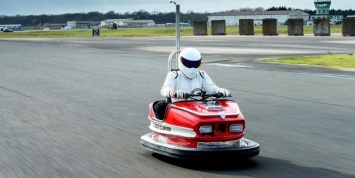 Стиг установил рекорд скорости на аттракционном автомобиле