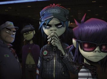 Группа Gorillaz взлетела на вершину рейтинговой таблицы среди VR-клипов