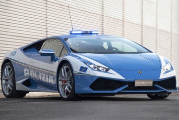 Итальянская полиция будет ездить на Lamborghini Huracan