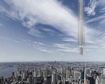 Архитекторы из США создают летающий небоскреб, привязанный к комете