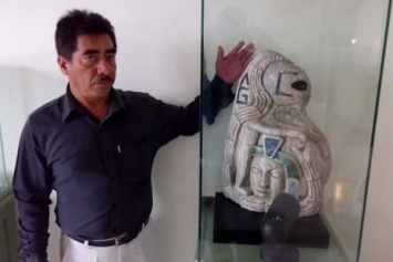 В Мексике обнаружена статуя времен Майя, которая доказывает существование инопланетян