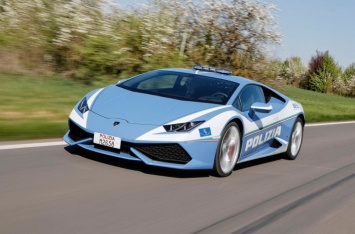 Полицейский Lamborghini Huracan будет спасать жизни