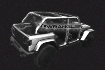Новый Jeep Wrangler: первые изображения