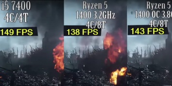 Новый процессор AMD почти не уступил более дорогому Intel Core i5 в игровых тестах