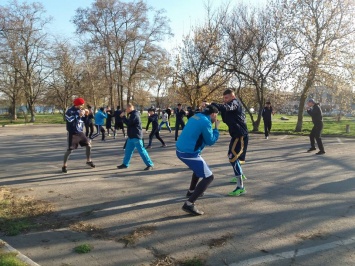 В Херсоне стартовали тренировочные сборы на открытом воздухе