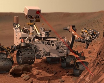 Марсоход Curiosity обнаружил женскую статую на Марсе