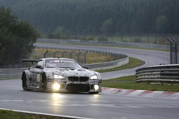 BMW M6 GT3 заметили на Нюрбургринге