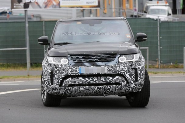 Начались испытания обновленного Range Rover Sport (ФОТО)