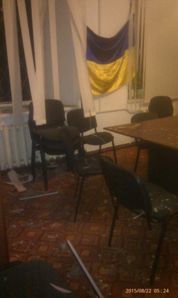 В Николаеве в офисе волонтеров прогремел взрыв