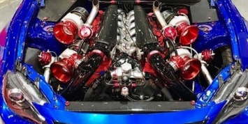 В «Тойоту» GT86 установили мотор V12 c четырьмя турбинами