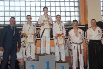 Спортсмены Покровска и Мирнограда успешно выступили на Чемпионате по Косики каратэ в Луганске