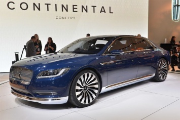 Седан Continental представляет новый стиль бренда Lincoln