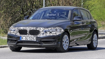 BMW 1 Series второго поколения сфотографировали на тестах