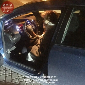 В Киеве нетрезвая автоледи за рулем