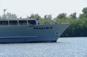 Теплоход «Молдавия» открыл сезон пассажирской навигации на Дунае