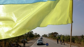 Украинские пограничники провели учения на границе с Крымом