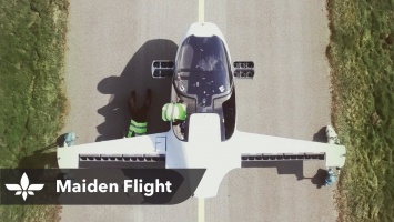 Летающий электромобиль совершил первый полет