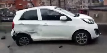 Во Владивостоке девушка за рулем повредила 11 машин из-за кошки