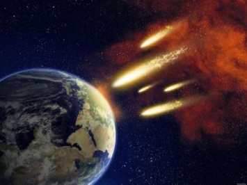 Три гигантских метеорита стремительно приближаются к Земле