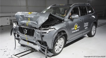 Новый Volvo XC90 получил самые высокие баллы на краш-тесте Euro NCAP (видео)