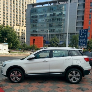 В Китае в объективы шпионов попал новый Haval H6 Coupe