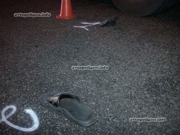 ДТП в Киеве: на проспекте Бажана пьяный пешеход был сбит Honda Accord S-Type. ФОТО