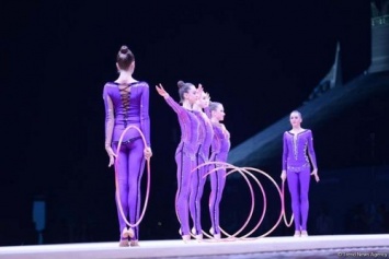 Украинские гимнастки - в тройке после первого вида в Баку