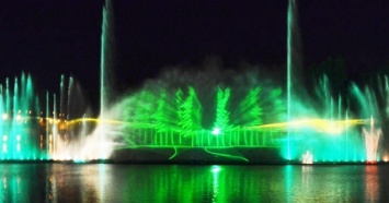 В Виннице проходит открытие сезона фонтана Roshen