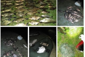 На майские праздники Черниговский рыбоохранный патруль наловил браконьеров на 10 тысяч гривен