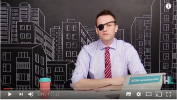 Навальный в пиратской повязке взорвал сеть (видео)