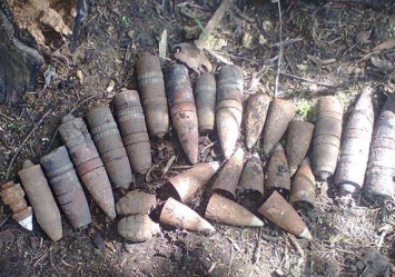Эхо войны: возле Двух столбов нашли склад боеприпасов