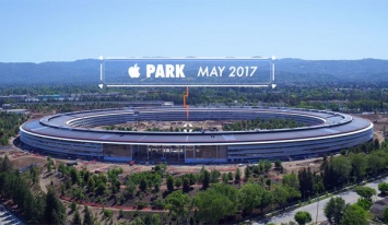 Новое видео демонстрирует строительство Apple Park с воздуха