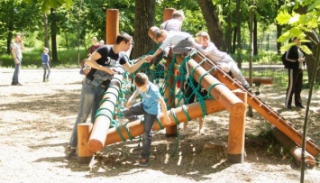 На Сырце открыли первый в Киеве бесплатный motoric-park