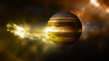 NASA опубликовало фото «акварельных штормов» на Юпитере