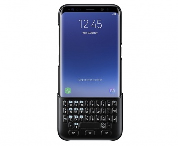 Samsung выпустила накладную клавиатуру в стиле Blackberry для Galaxy S8+ [фото]