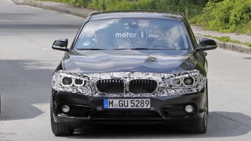 Появились шпионские фото обновленного BMW 1 Series