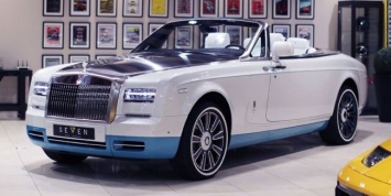 На продажу выставлен последний кабриолет Rolls-Royce Phantom