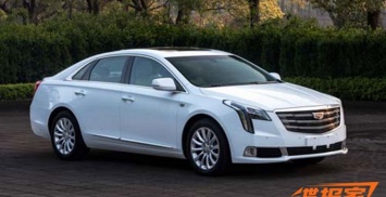 В сети появились фотографии обновленного Cadillac XTS