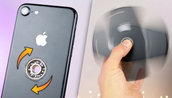 Блогер превратил iPhone 7 в крутилку Fidget Spinner [фото]