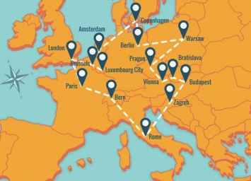 Вот как объехать 15 самых классных городов Европы за $500!