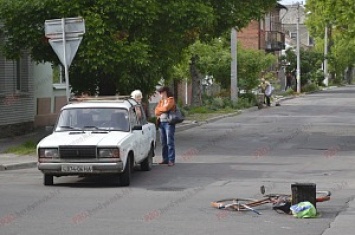 В Бердянске в ДТП пострадал велосипедист