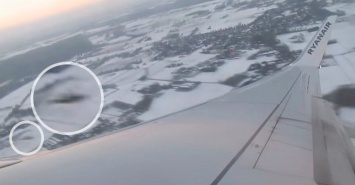 Пассажир авиалайнера Нидерланды-Испания снял на видео НЛО
