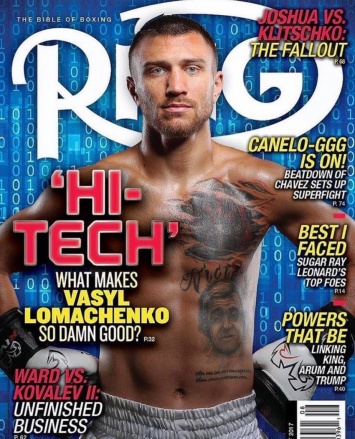 Ломаченко появился на обложке журнала The Ring