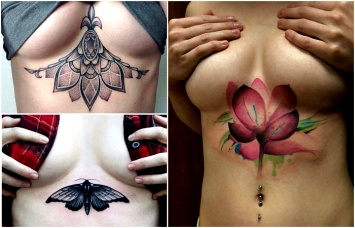 19 стильных татуировок, которые эффектно подчеркнут красоту женской груди