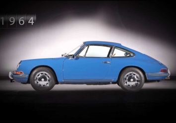 Porsche создала видео с поэтапным развитием модели 911