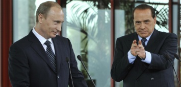 Запад обеспокоен дружбой между Путиным и Берлускони