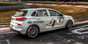 Первый хот-хэтч Hyundai примет участие в гонке на Нюрбургринге